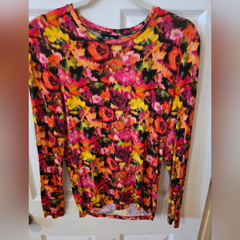 Floral Long Sleeve Top